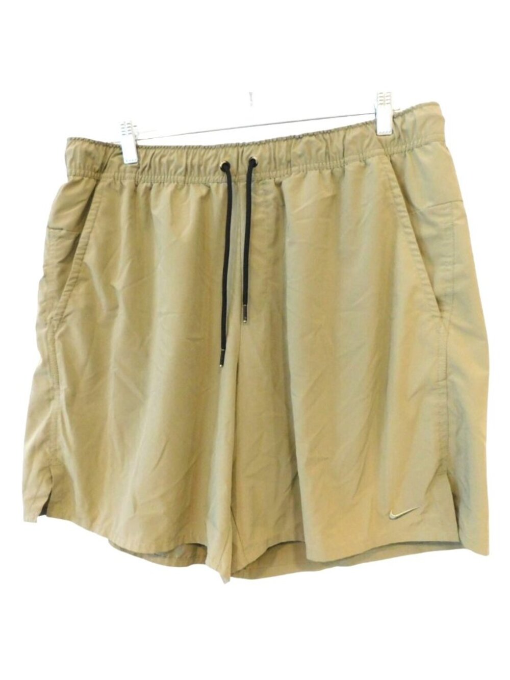 Nike Dri-FIT Shorts Mens XL Olive Khaki Athletic Training Athleisure Streetwear